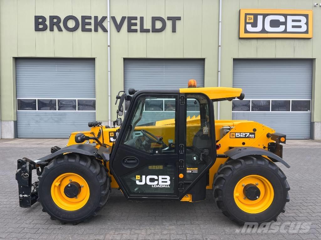 JCB 527-58 Agri Plus Teleszkópos mezőgazdasági rakodók