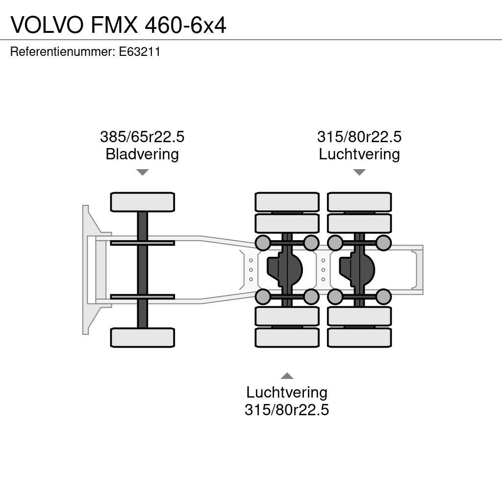 Volvo FMX 460-6x4 Nyergesvontatók