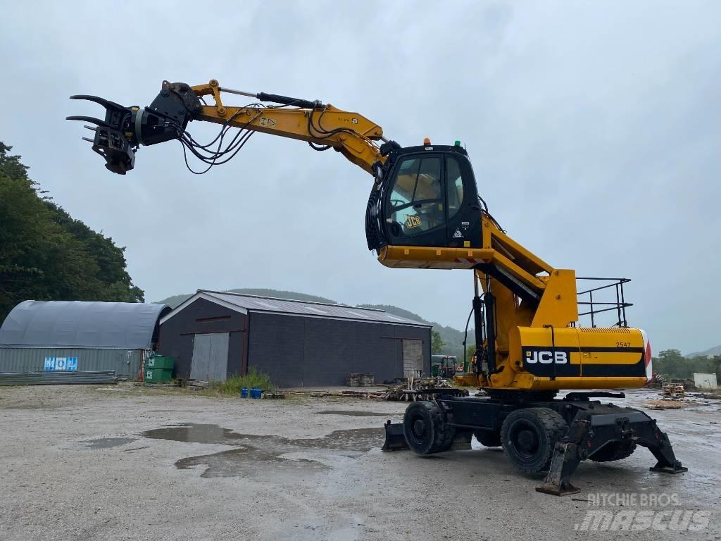 JCB JS 160 W Gumikerekes kotrók