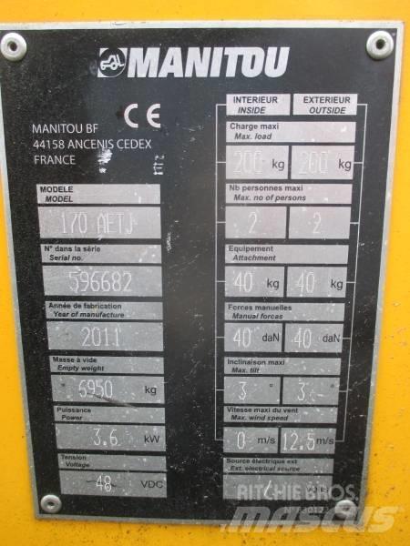 Manitou 170AETJ Karos emelők