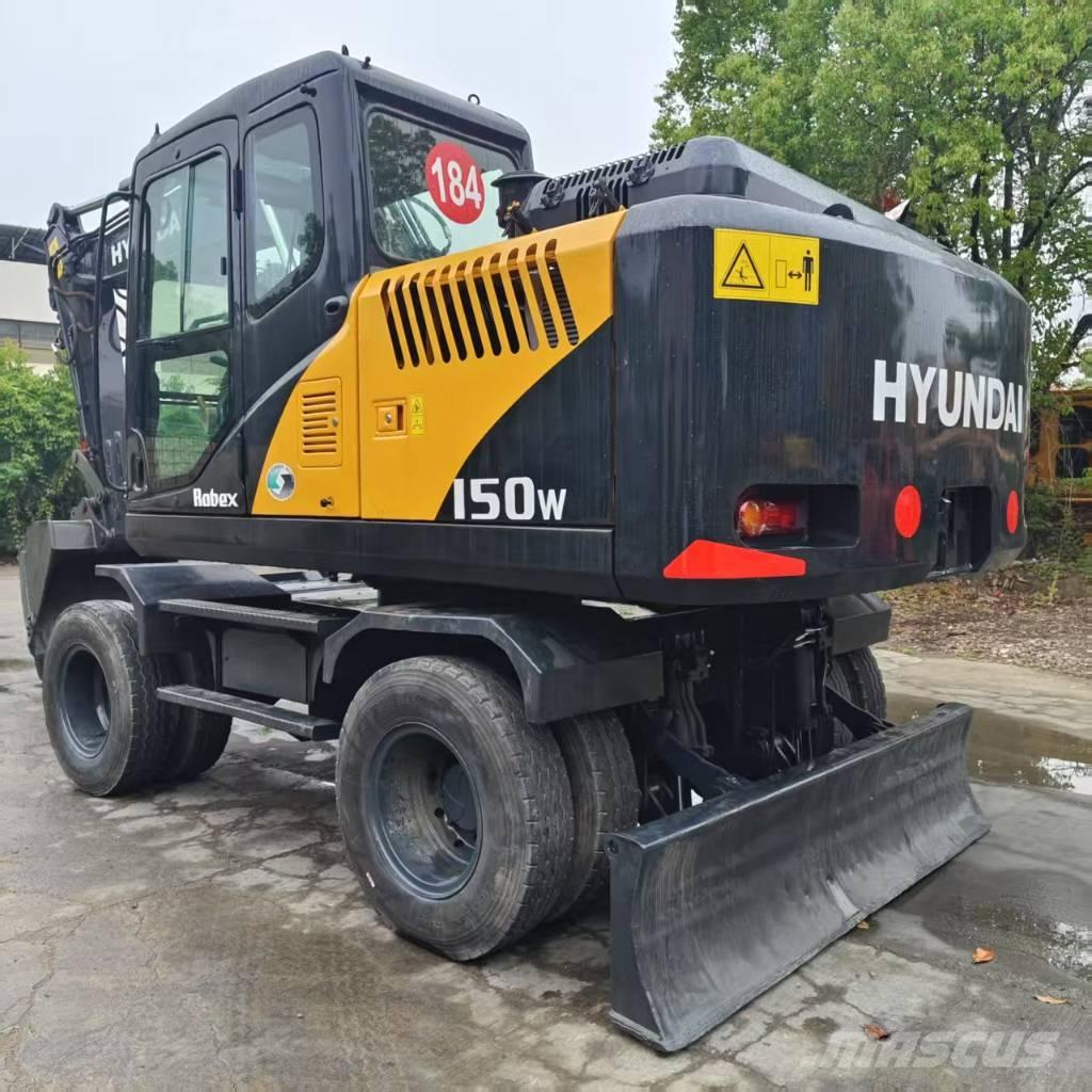 Hyundai R 150 W Gumikerekes kotrók
