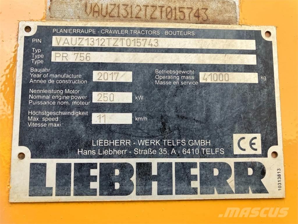 Liebherr PR756 lánctalpas dózerek