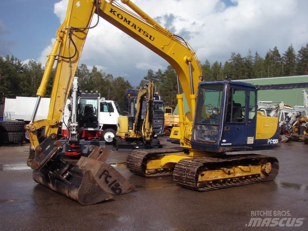Komatsu PC120-5 Lánctalpas kotrók