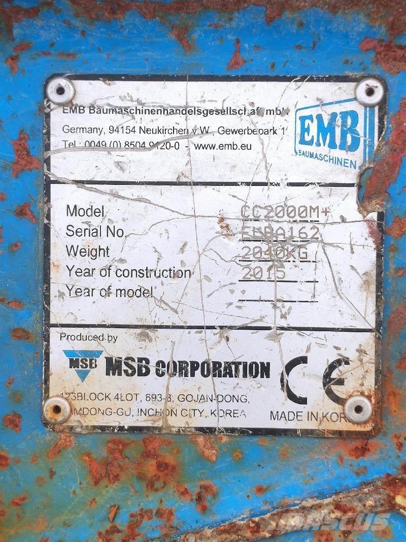  EMB CC2000M+ Vágószerkezetek