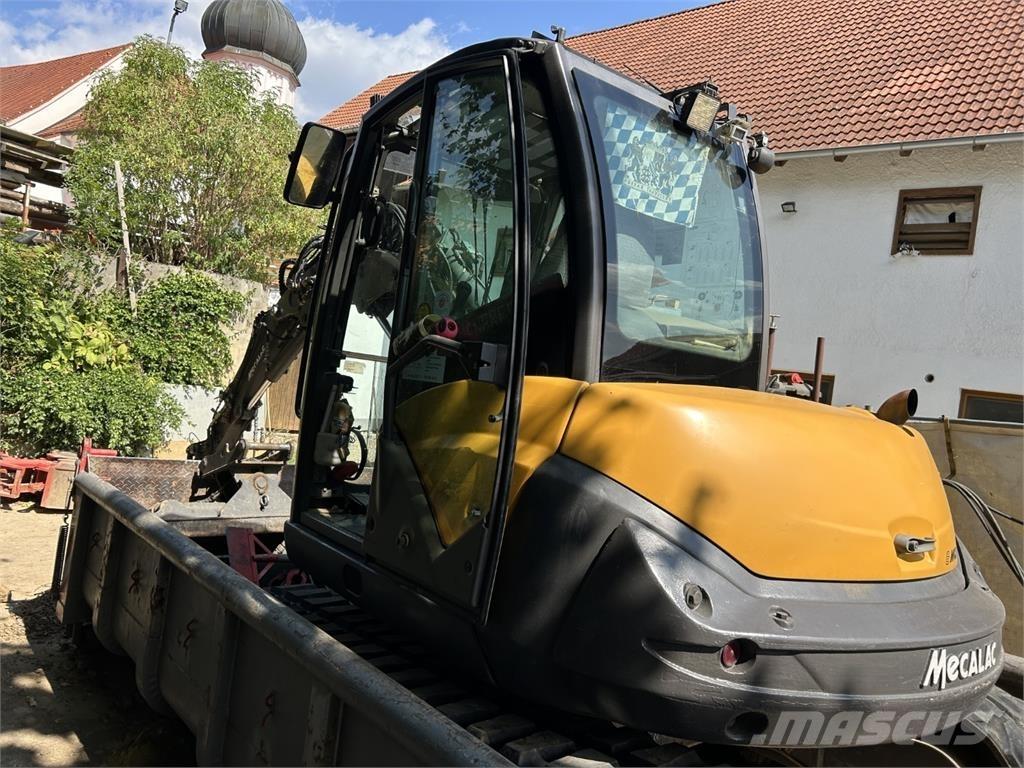 Mecalac 8MCR Közepes (midi) kotrók 7 t - 12 t
