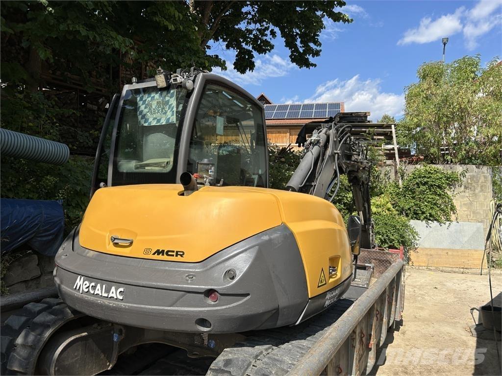 Mecalac 8MCR Közepes (midi) kotrók 7 t - 12 t