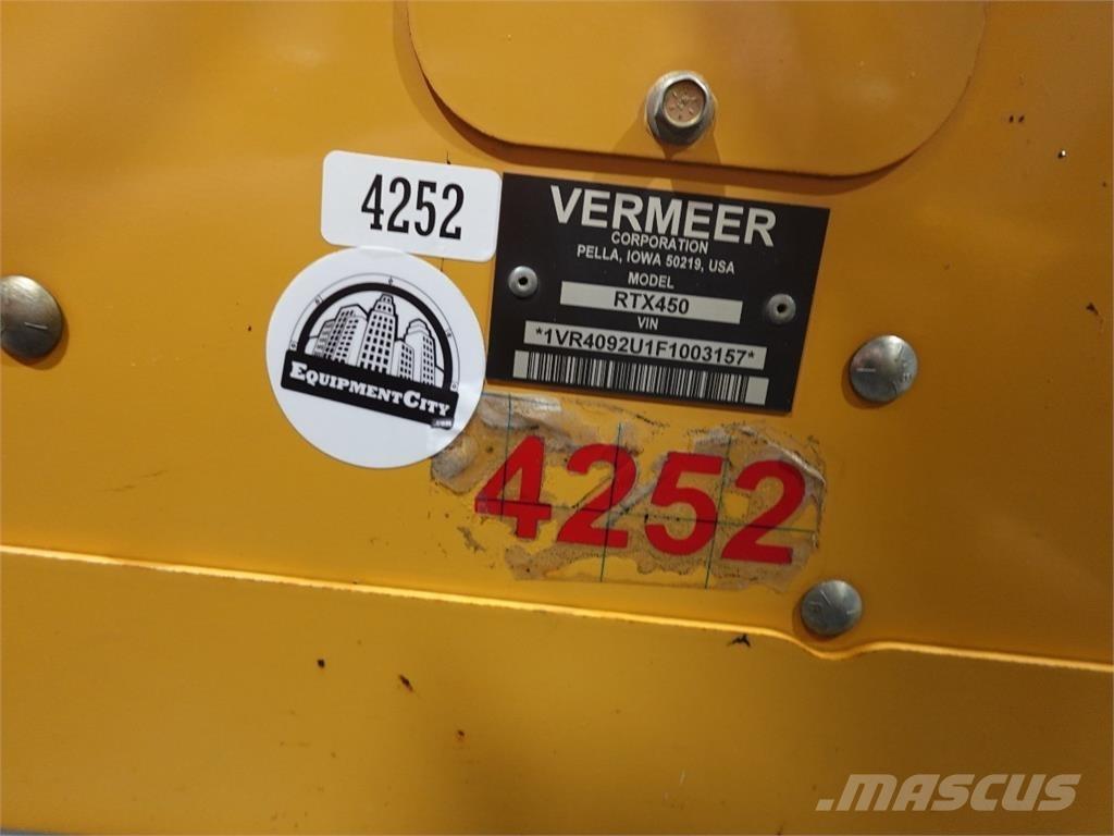 Vermeer RTX450 Árokásók