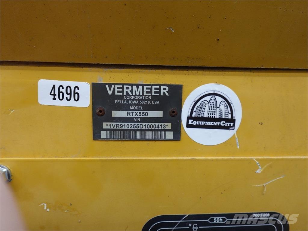 Vermeer RTX550 Árokásók