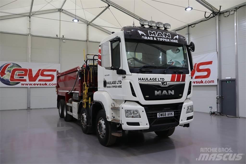 MAN TGS 35.420 GRAB Billenő teherautók