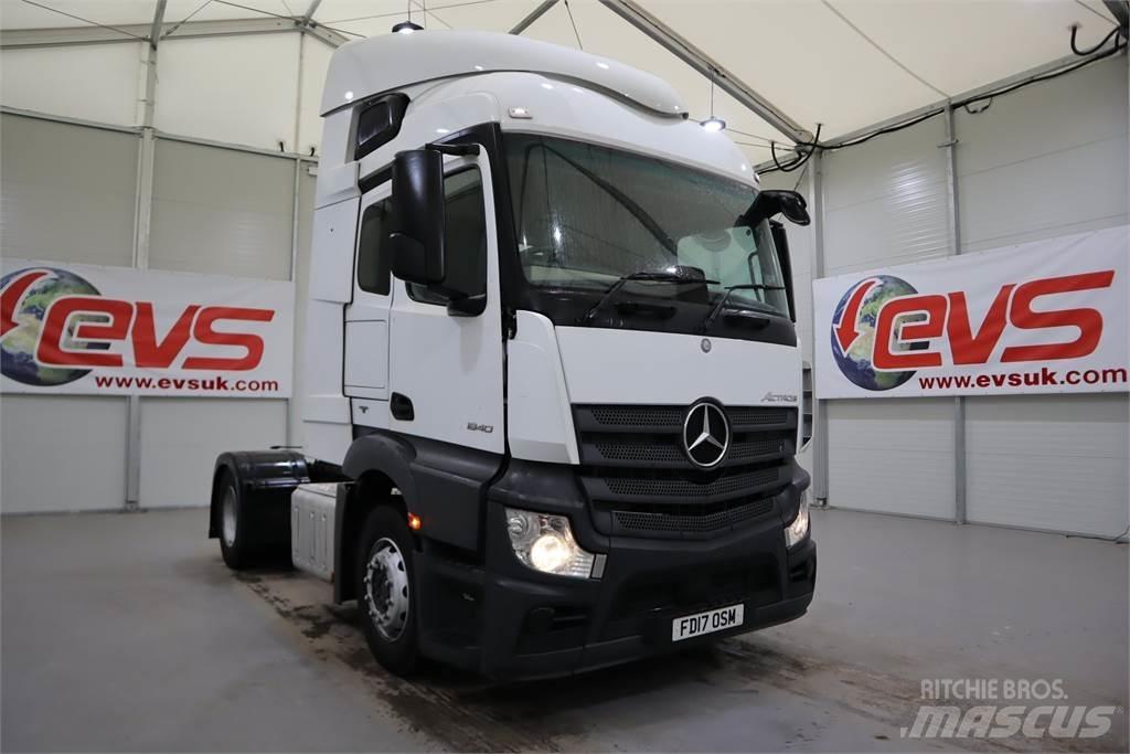 Mercedes-Benz ACTROS 1840 Nyergesvontatók