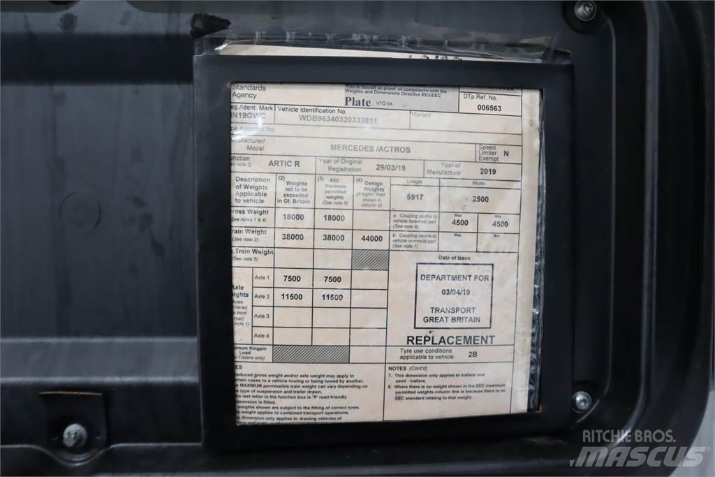 Mercedes-Benz Actros 1840 Nyergesvontatók