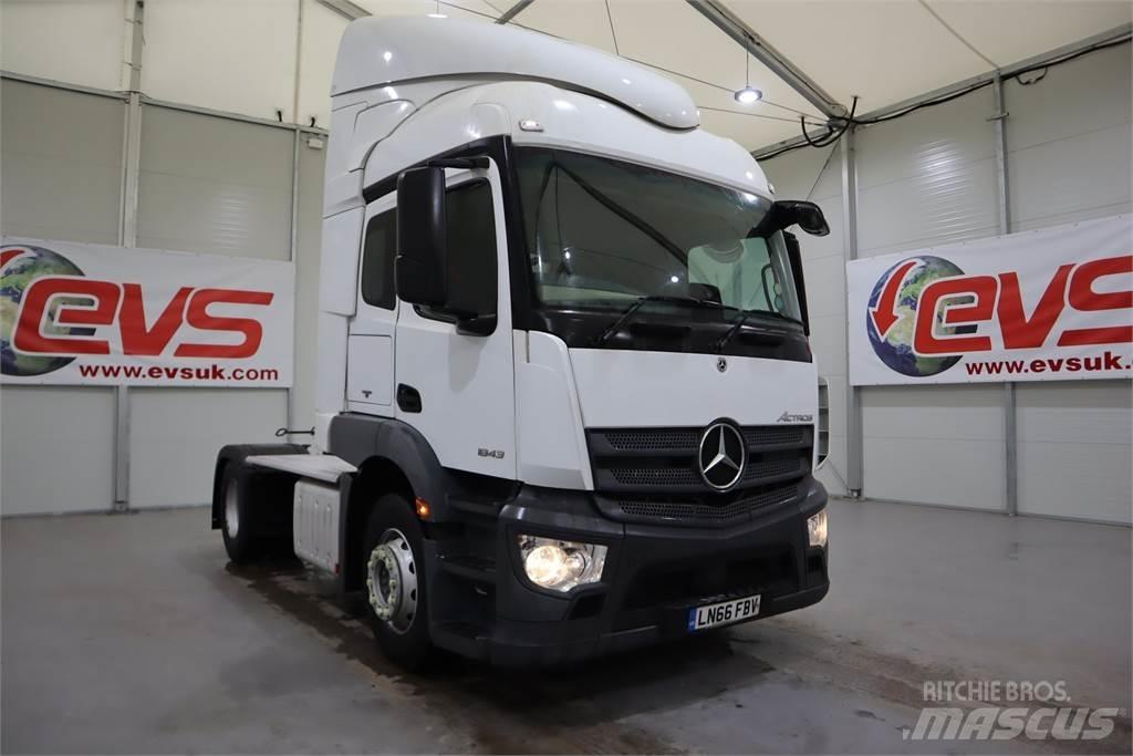 Mercedes-Benz ACTROS 1843 Nyergesvontatók