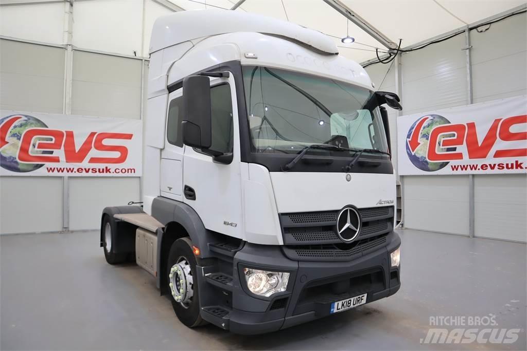 Mercedes-Benz Actros 1843 Nyergesvontatók