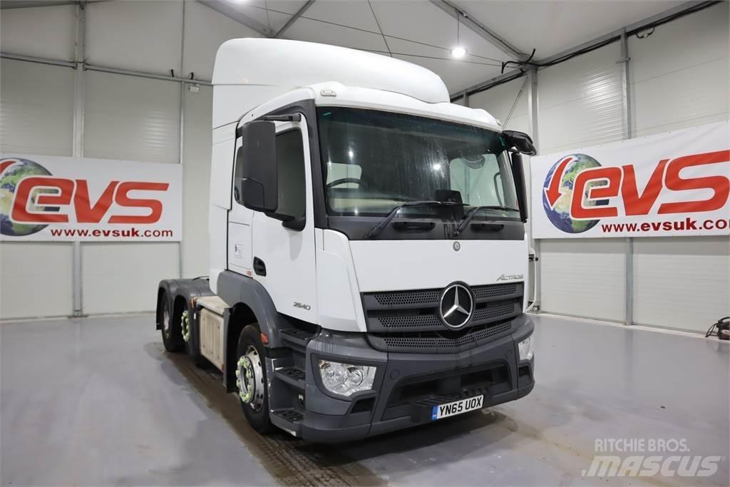 Mercedes-Benz Actros 2540 Nyergesvontatók