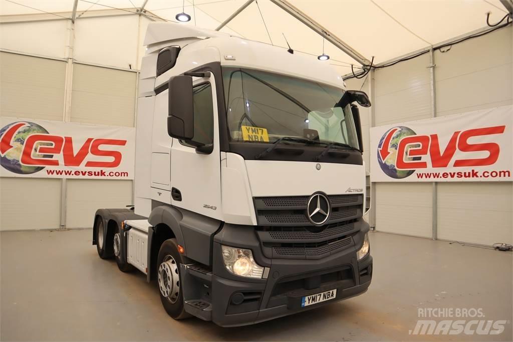 Mercedes-Benz Actros 2543 Nyergesvontatók