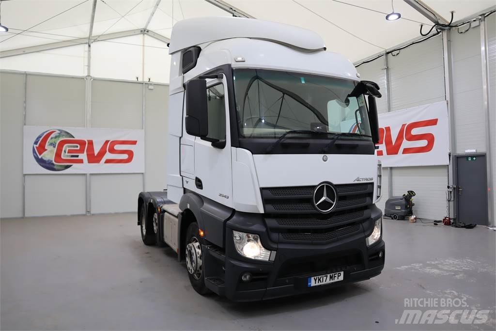 Mercedes-Benz Actros 2543 Nyergesvontatók