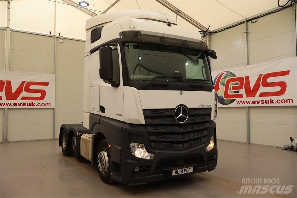 Mercedes-Benz Actros 2545 Nyergesvontatók