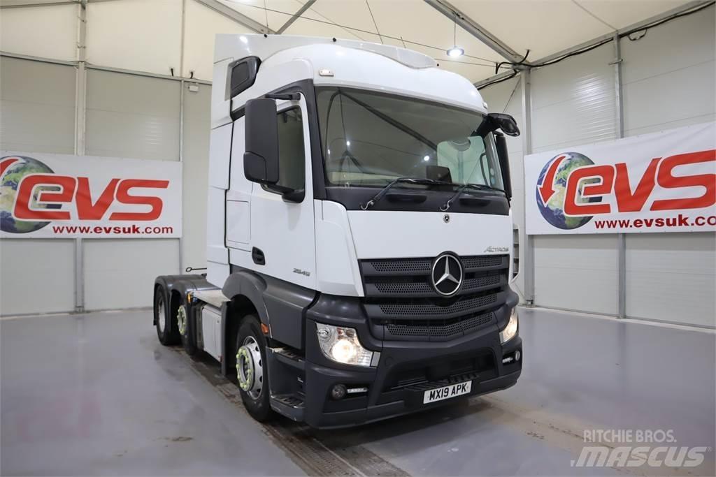 Mercedes-Benz Actros 2545 Nyergesvontatók