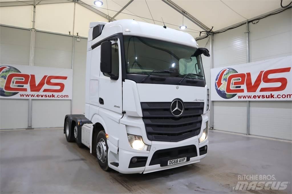 Mercedes-Benz Actros 2545 Nyergesvontatók