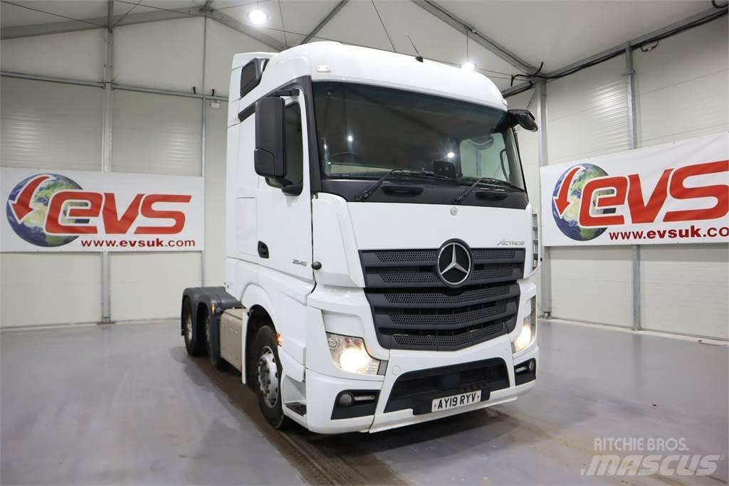 Mercedes-Benz Actros 2545 Nyergesvontatók