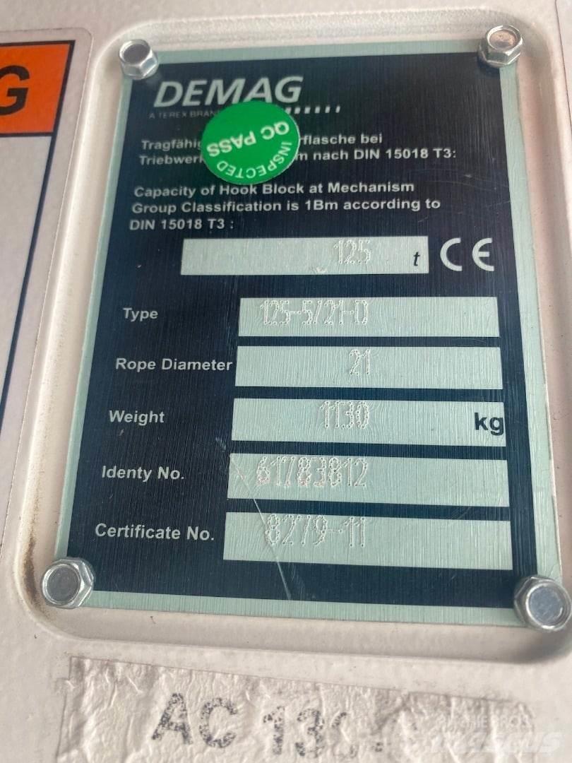 Demag 61783812 Daru tertozékok és felszerelések