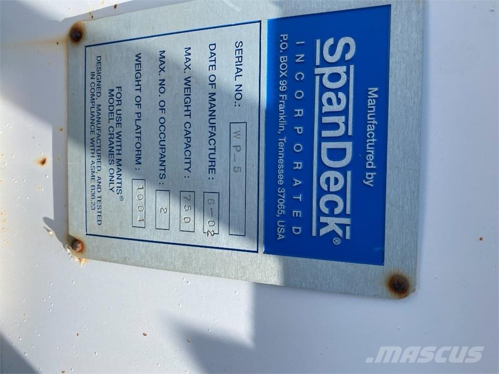  SpanDeck Daru tertozékok és felszerelések