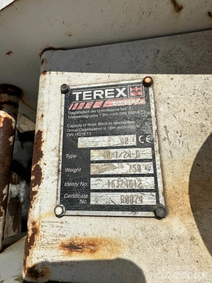 Terex 16324612 Daru tertozékok és felszerelések