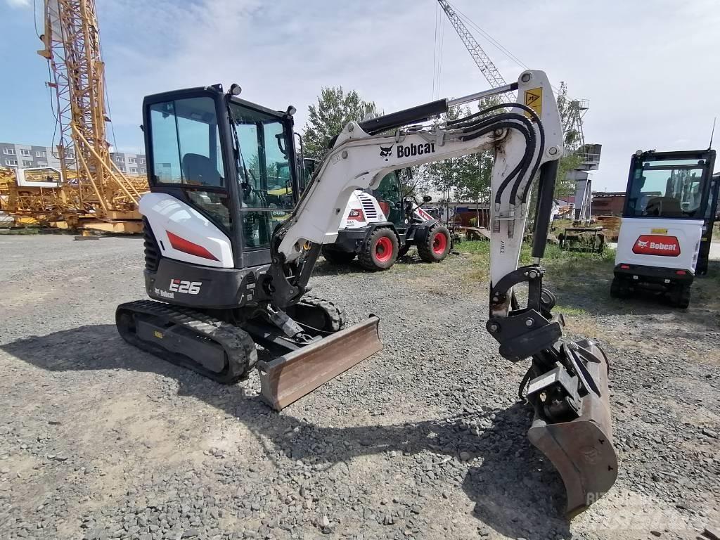 Bobcat E 26 Mini kotrók < 7t