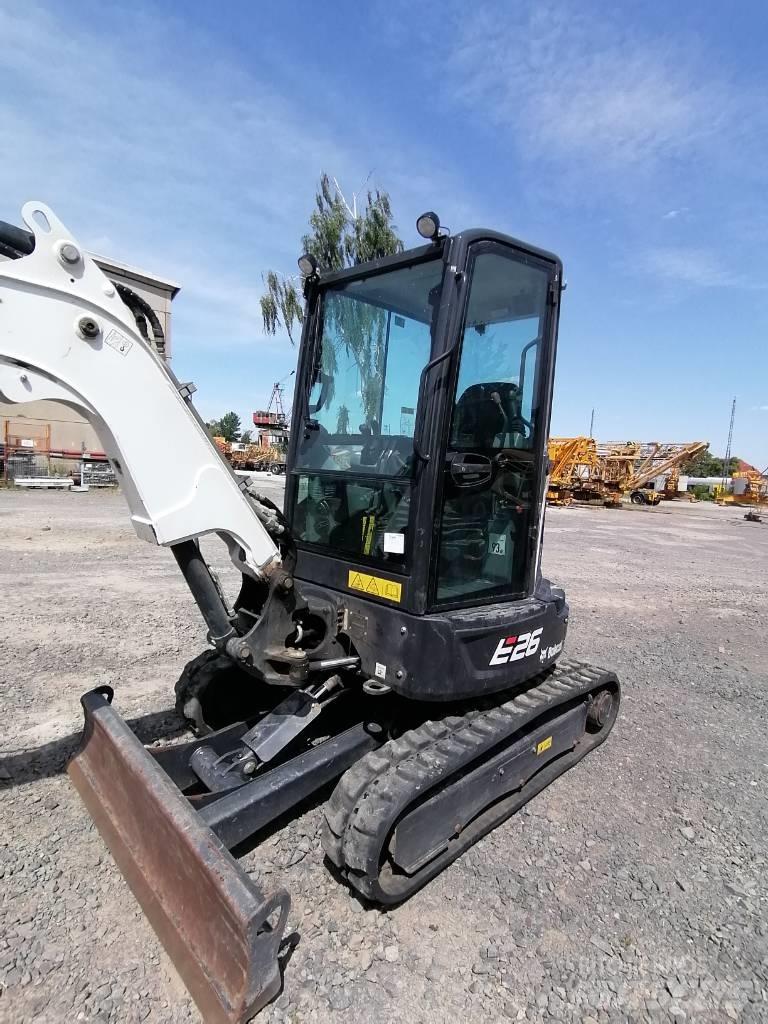 Bobcat E 26 Mini kotrók < 7t