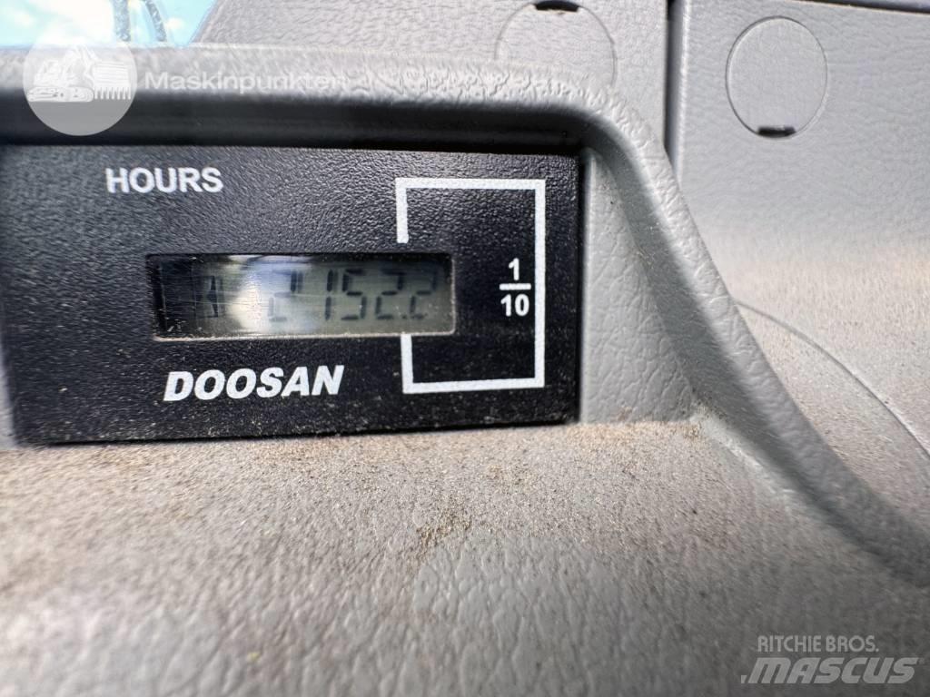 Doosan DX 160 W Gumikerekes kotrók