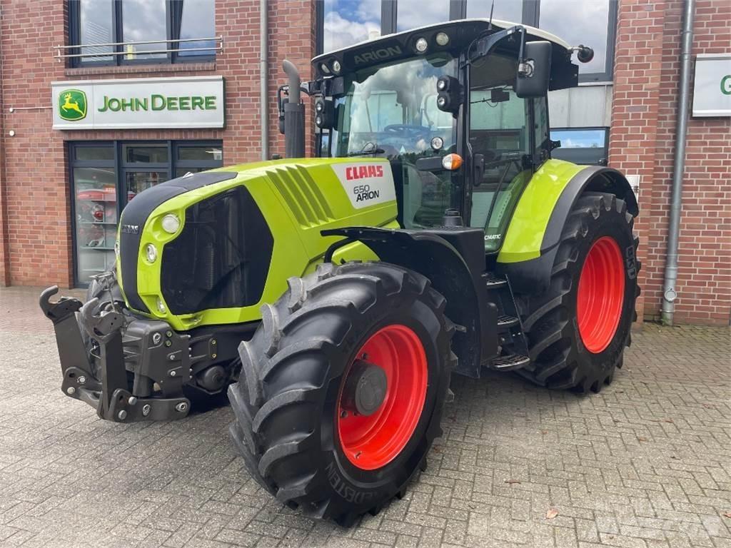 CLAAS Arion 650 Traktorok