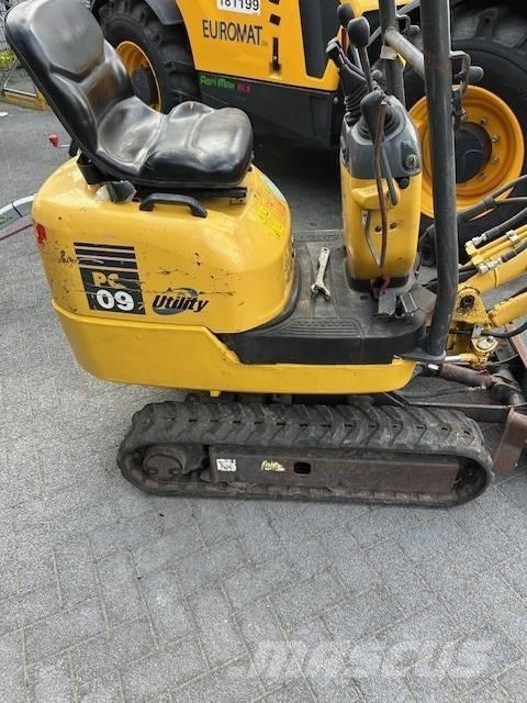 Komatsu PC09-1 Mini kotrók < 7t