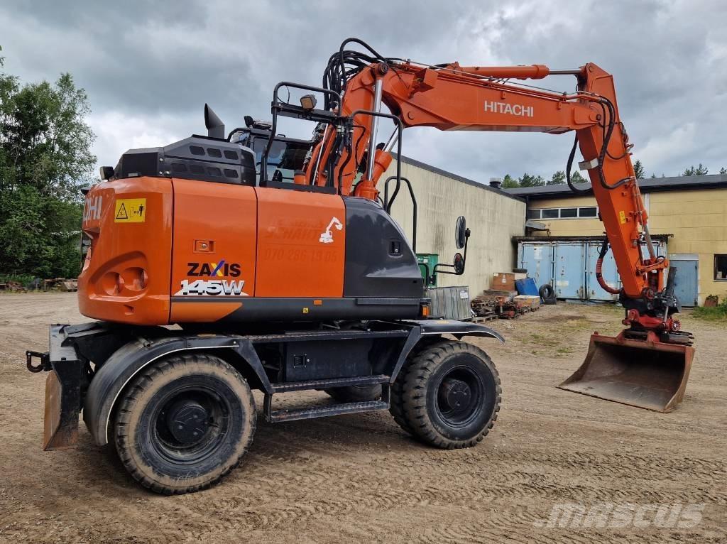 Hitachi ZX 145 W-6 Gumikerekes kotrók