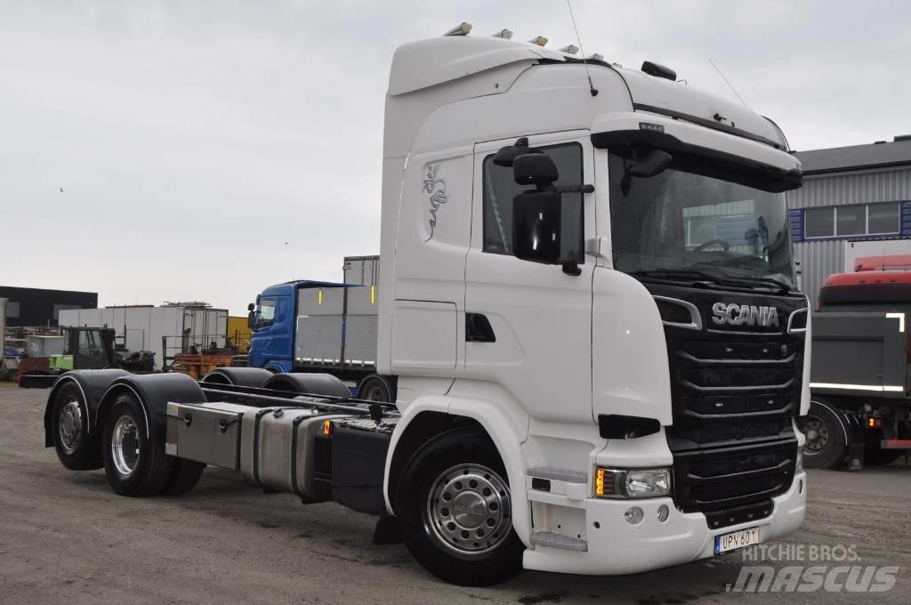 Scania R490 LB6X2MNB Fülkés alváz