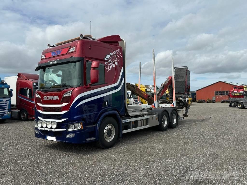 Scania R650B 6X4 NB Rönkszállító teherautók