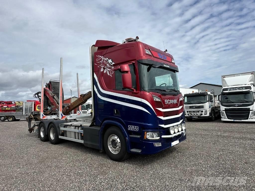 Scania R650B 6X4 NB Rönkszállító teherautók