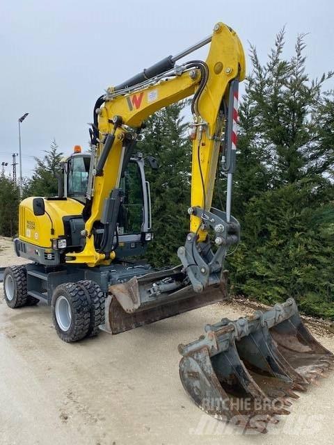 Wacker Neuson EW65 Gumikerekes kotrók