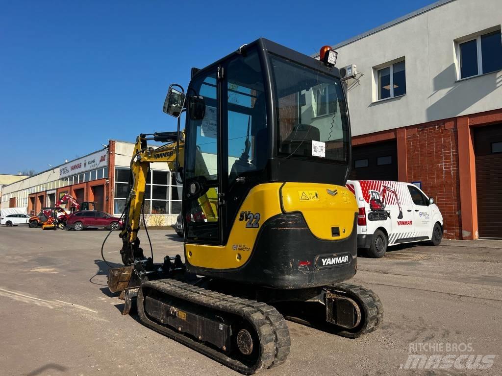 Yanmar SV 22 Mini kotrók < 7t
