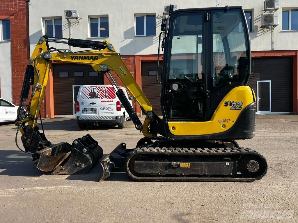 Yanmar SV 22 Mini kotrók < 7t