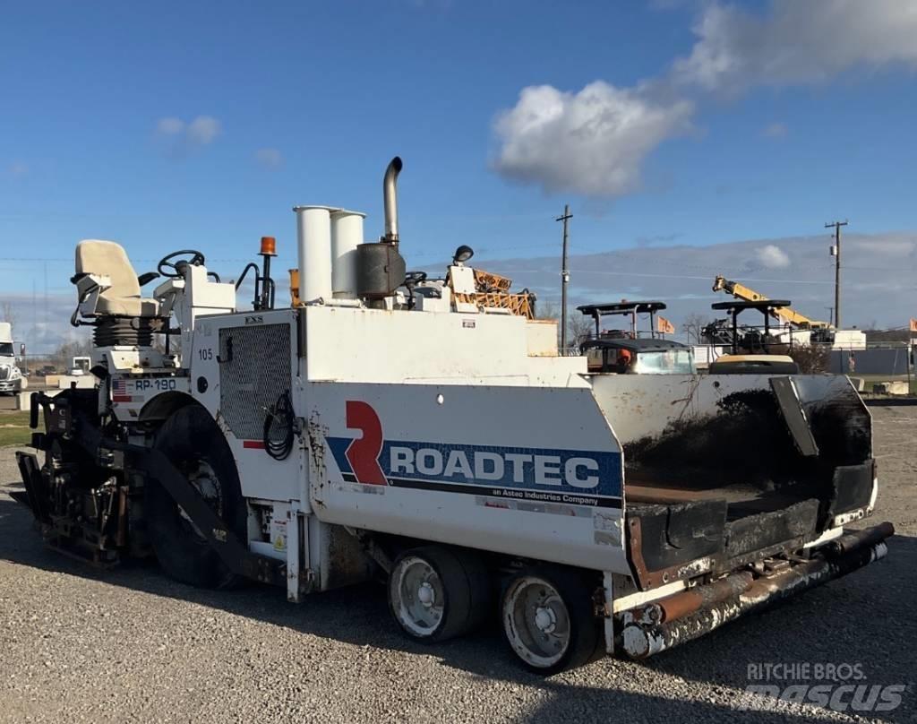 Roadtec RP190 Aszfalt terítõ gépek