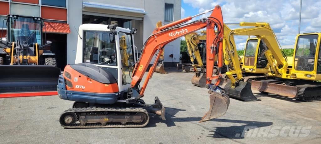 Kubota KX 71-3 Mini kotrók < 7t