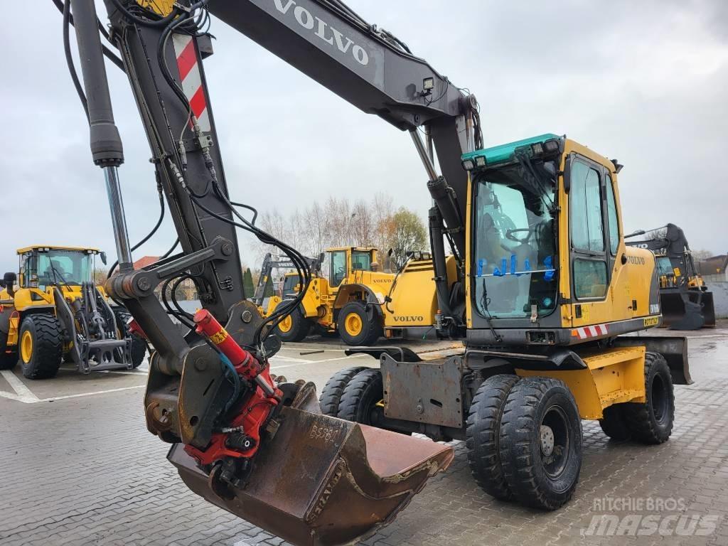 Volvo EW160B Gumikerekes kotrók