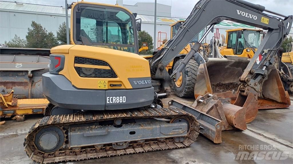 Volvo ECR 88 D Mini kotrók < 7t