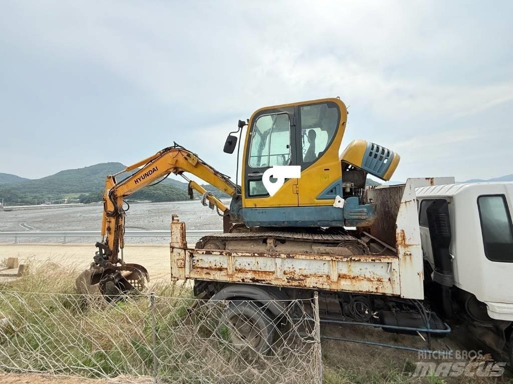 Hyundai Robex 55 Mini kotrók < 7t
