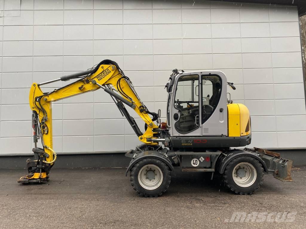 Wacker Neuson EW 100 Gumikerekes kotrók
