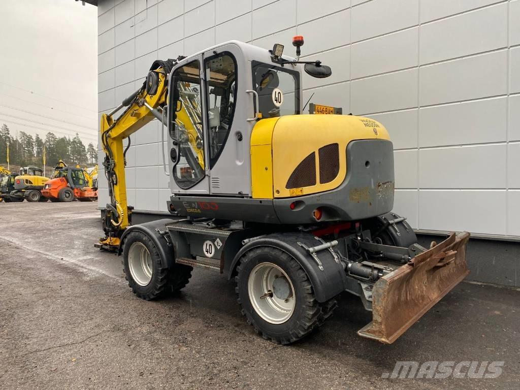 Wacker Neuson EW 100 Gumikerekes kotrók