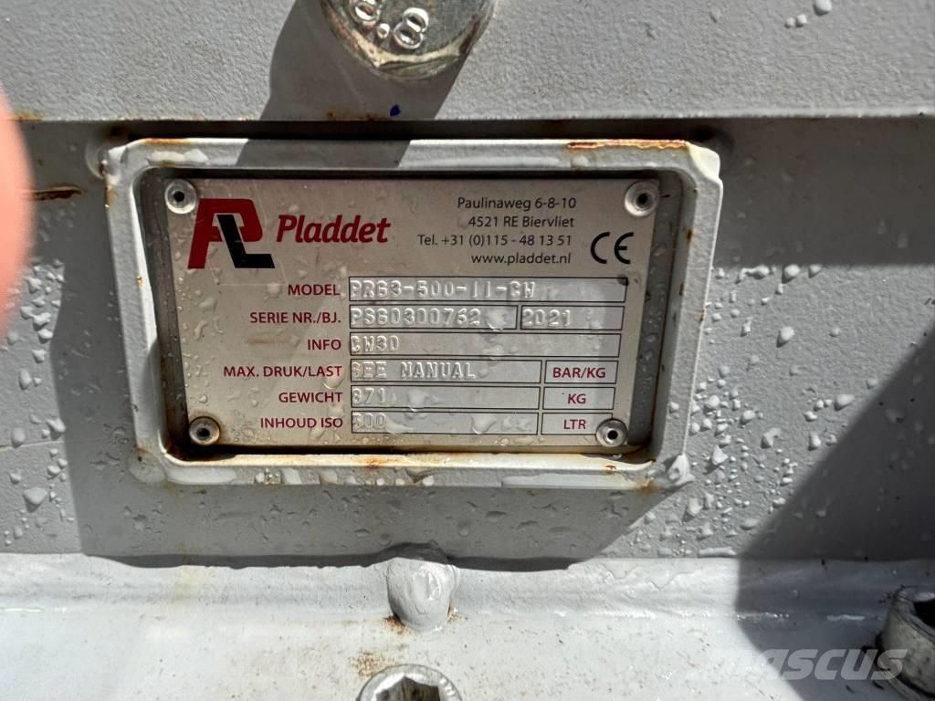 Pladdet PRG3-500 Markolók