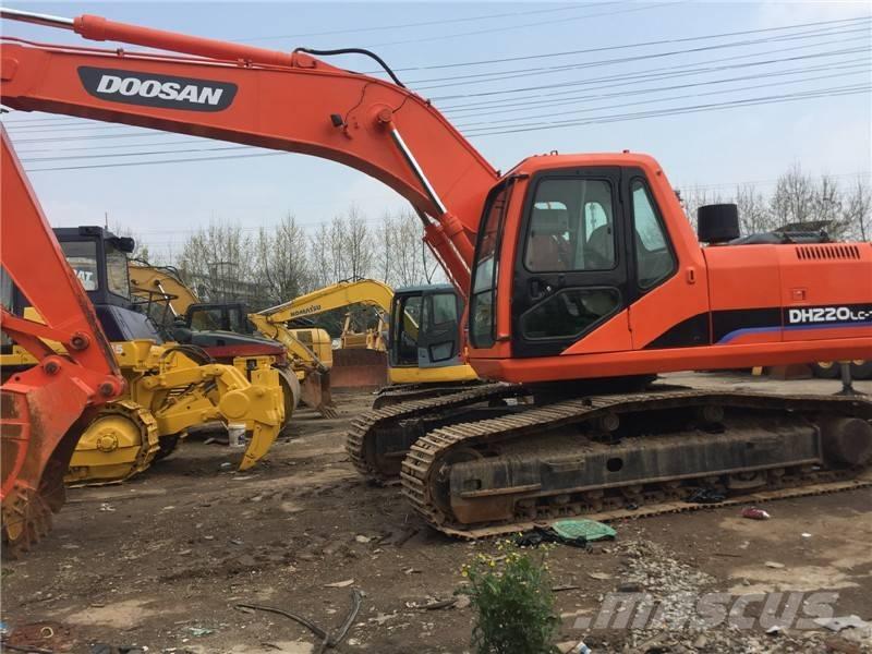 Doosan dh220lc-7 Lánctalpas kotrók