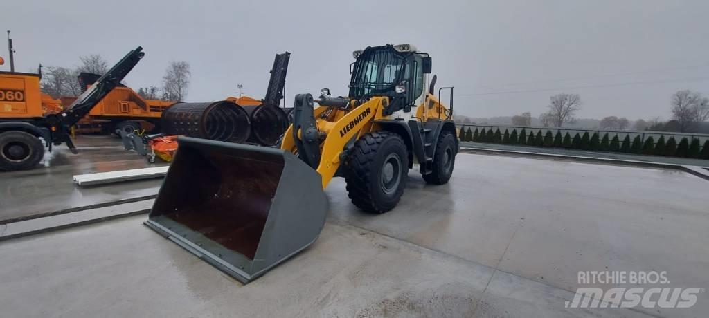 Liebherr L 538 Gumikerekes homlokrakodók