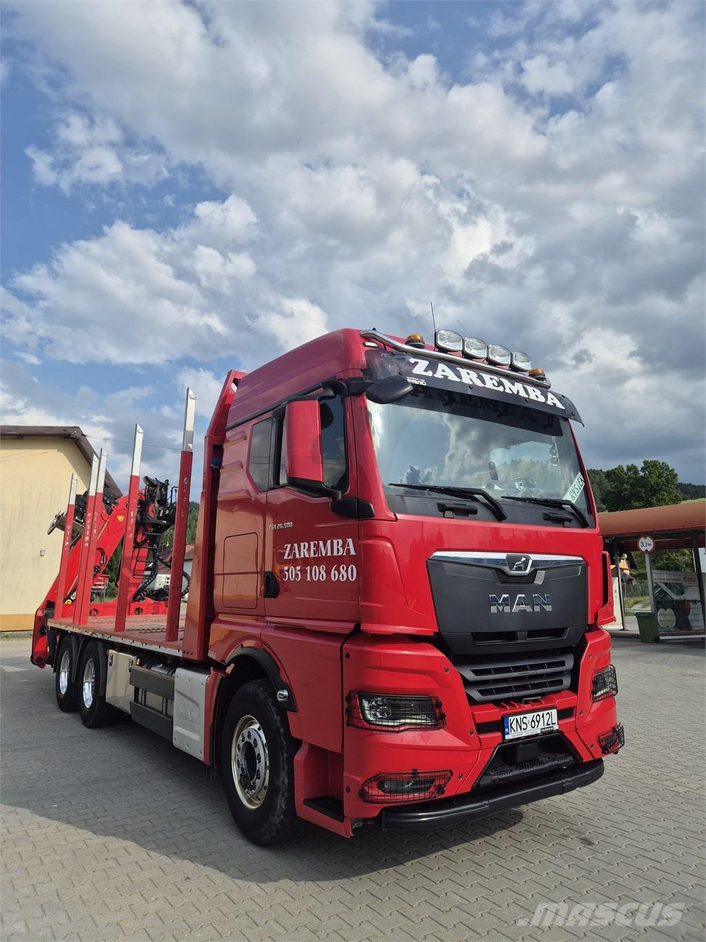 MAN TGX 26.580 Rönkszállító teherautók